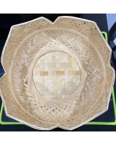 Piring Anyaman Bambu